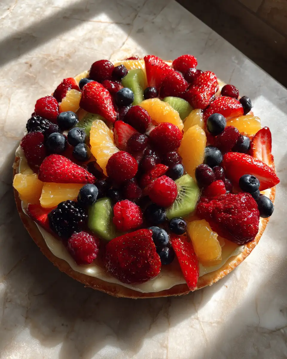 Final dish - Tantalize Your Taste Buds with the Ultimate Fruit Pizza Summer Dessert