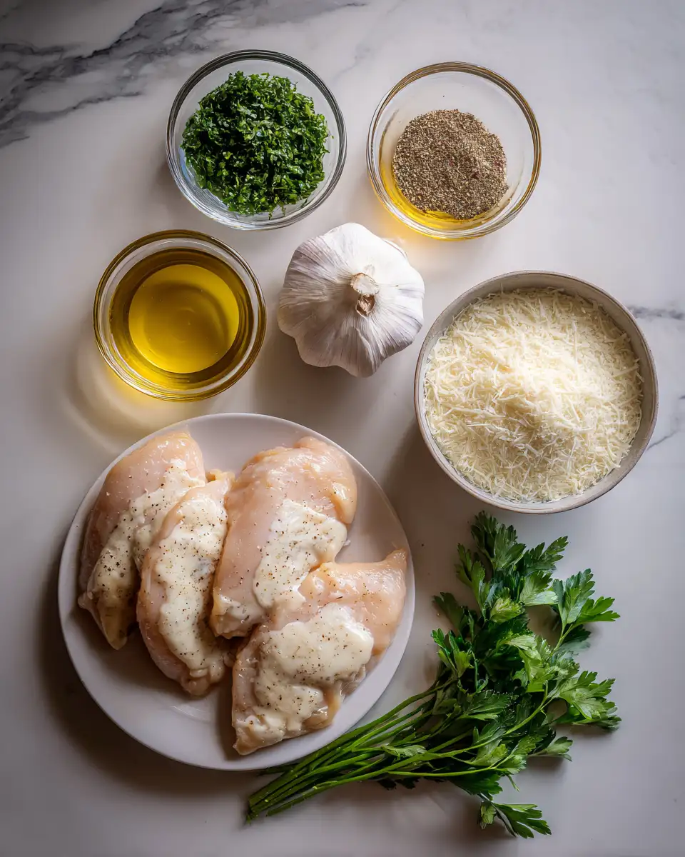Ingredients for Savor the Flavor: Irresistible Garlic Chicken in a Creamy Sauce