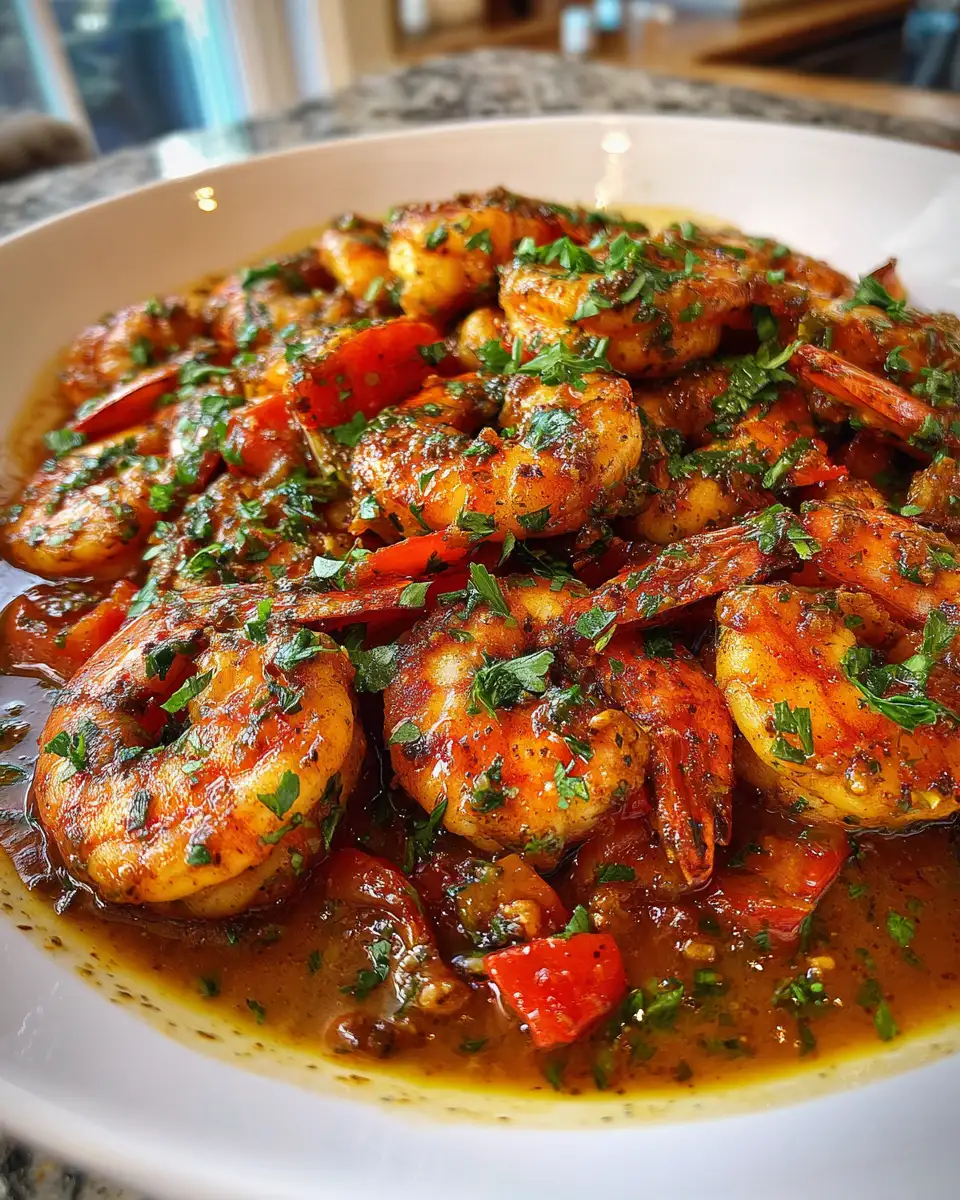 Final dish - Sizzle and Spice: Unleashing Flavor with Garlic Paprika Shrimp Skillet