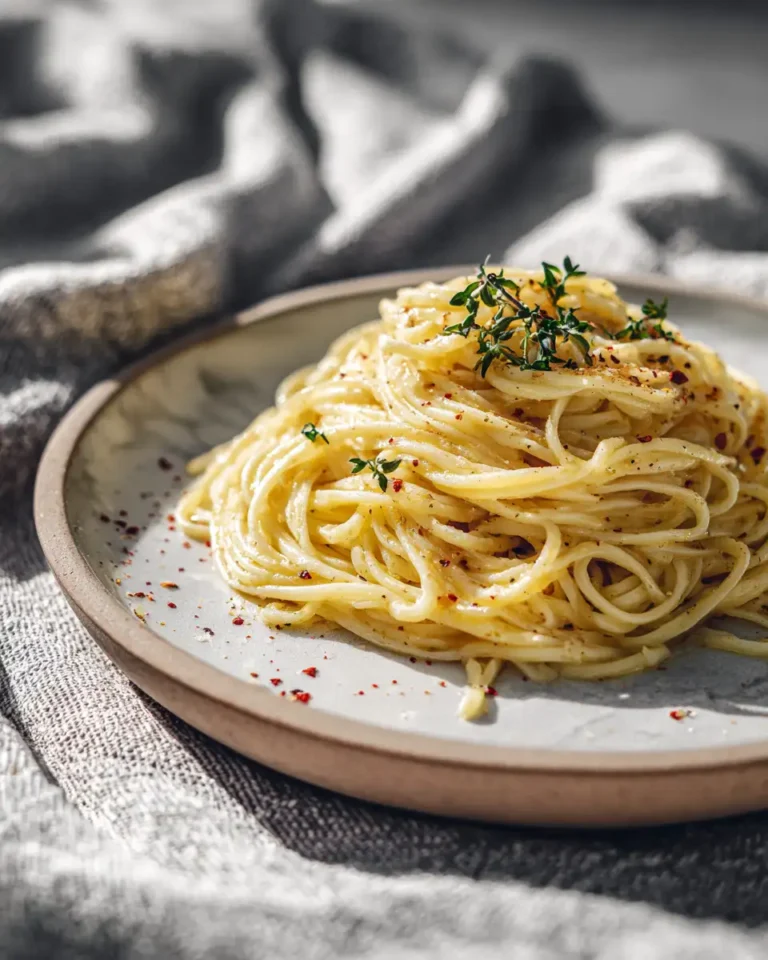 Whip Up Irresistible Garlic Spaghetti in Just 25 Minutes - Featured Image