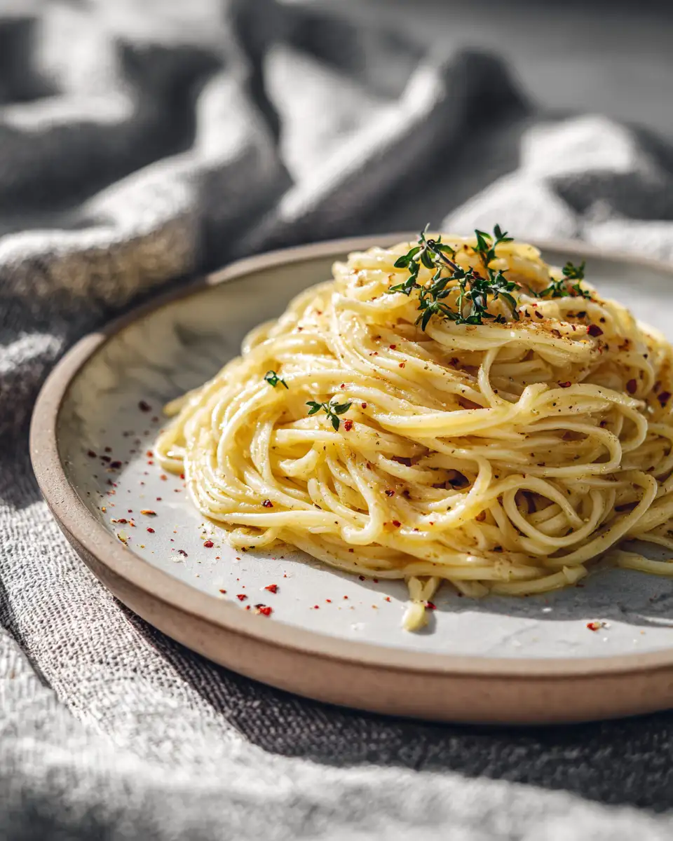 Whip Up Irresistible Garlic Spaghetti in Just 25 Minutes - Featured Image