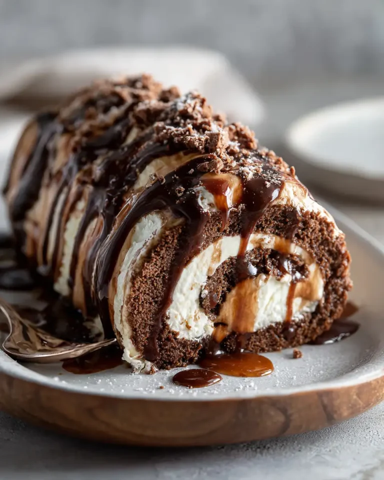 Indulge in Decadence with a German Chocolate Roll Cake Delight - Featured Image