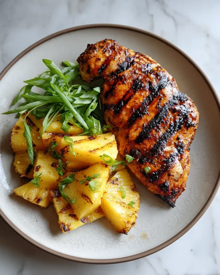 Tropical Bliss: Savoring Hawaiian Grilled Chicken and Pineapple - Featured Image