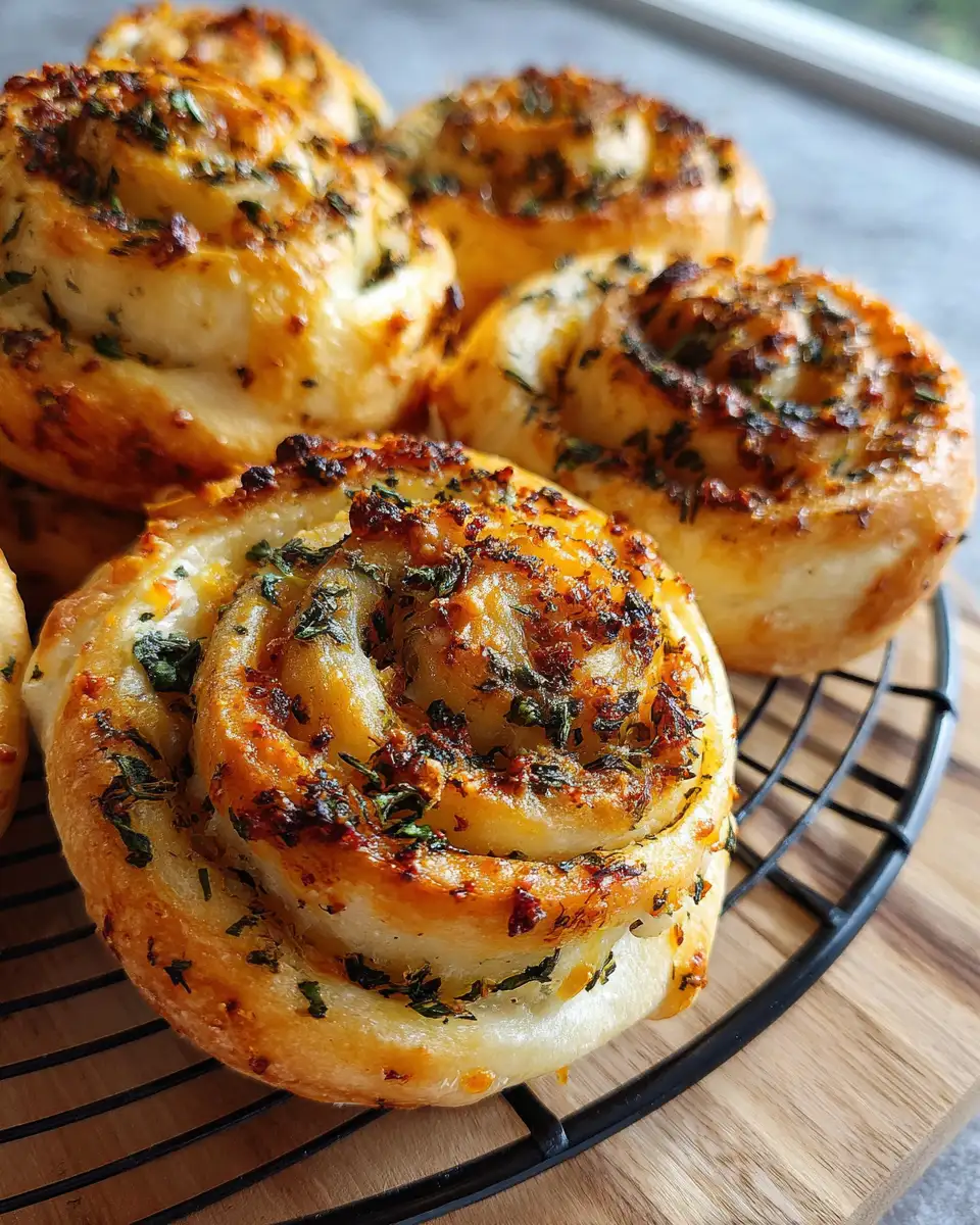 Unravel the Flavors: Herb & Garlic Swirl Rolls Delight - Featured Image