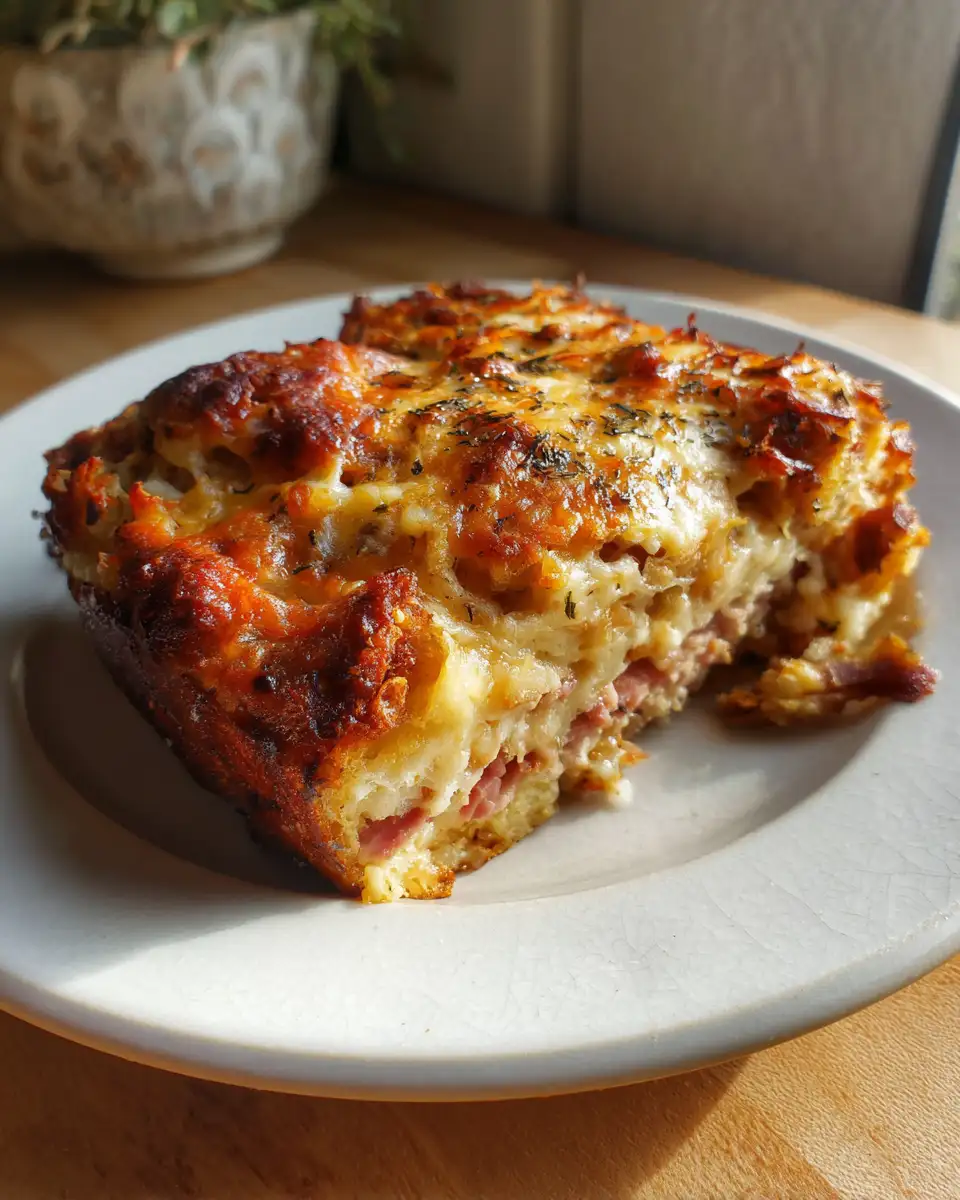 Savor the Comfort: Irresistible Homemade Reuben Bake Recipe - Featured Image