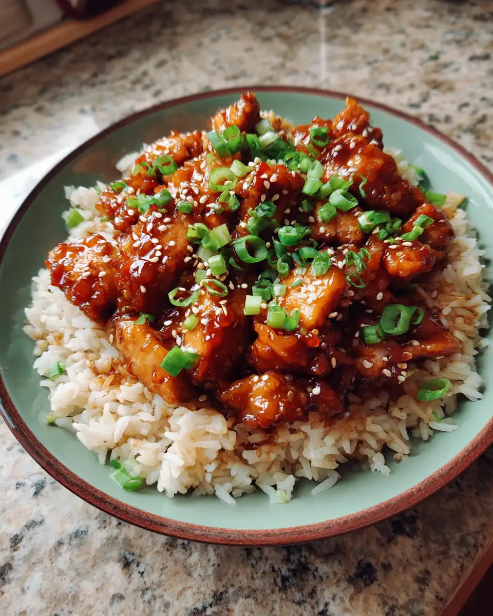 Sweet & Savory Bliss: Discover the Ultimate Honey BBQ Chicken Rice - Featured Image