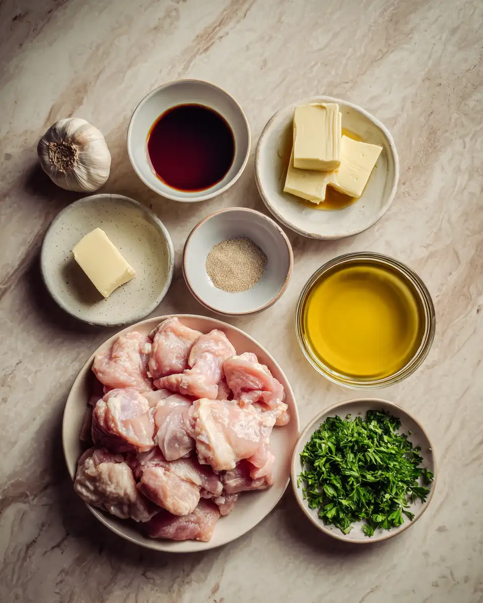 Ingredients for Sizzling Delight: Honey Butter Chicken Skillet Perfection