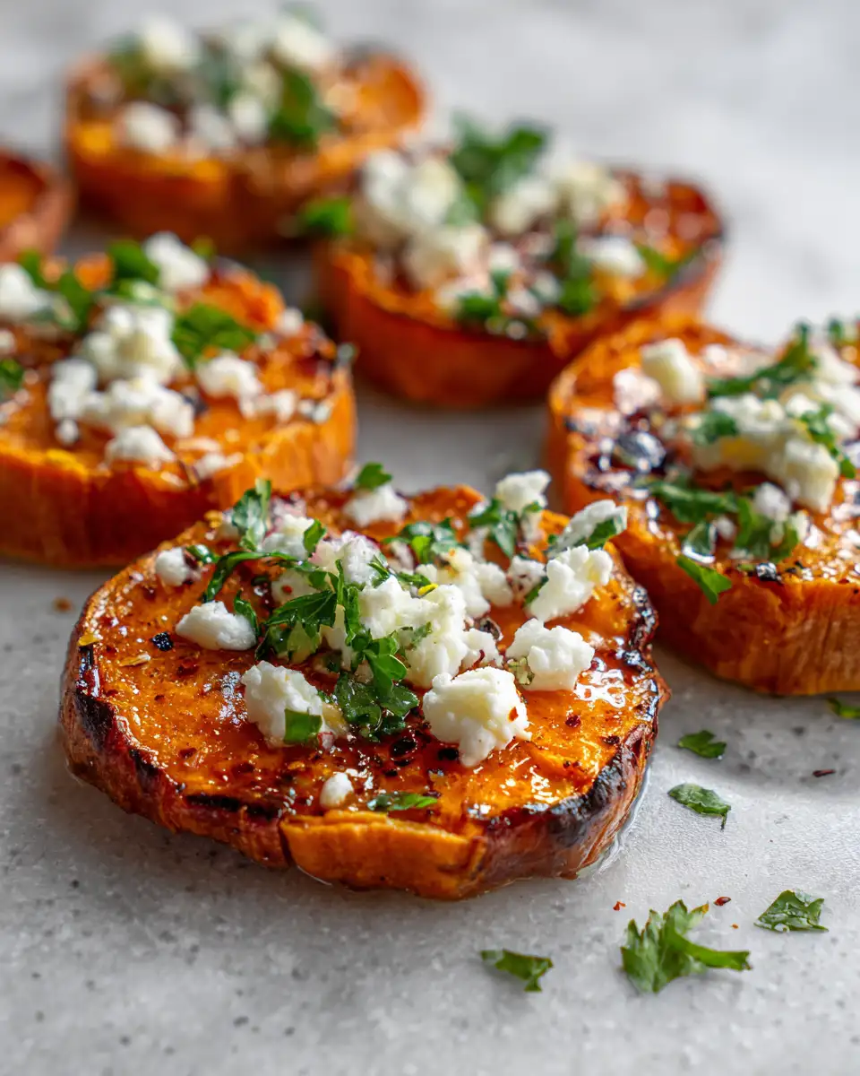 Ingredients for Sweet and Savory Delight: Unveiling Honey Feta Sweet Potato Rounds
