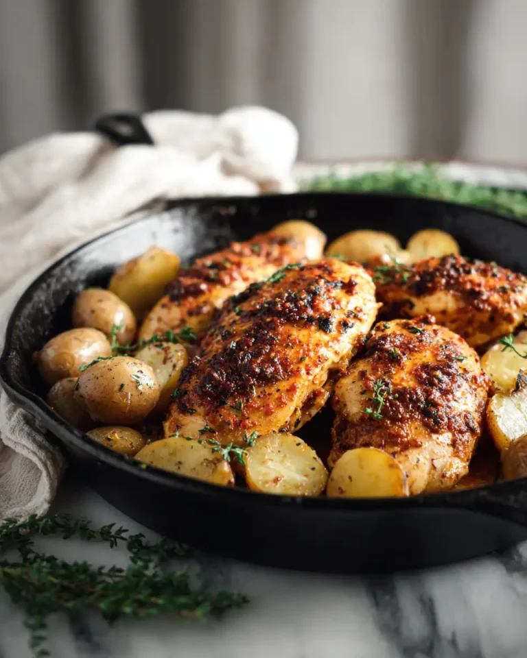 Sizzle and Savory: The Ultimate Honey Mustard Chicken Skillet Recipe - Featured Image