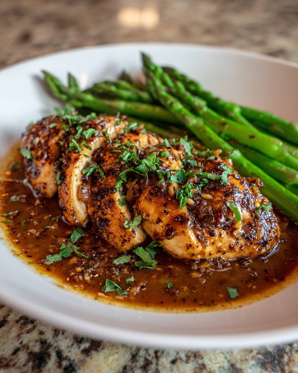 Final dish - Sizzle and Savory: The Ultimate Honey Mustard Chicken Skillet Recipe