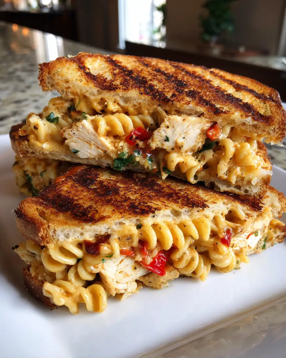 Savor the Flavor: Honey Pepper Chicken Panini Pasta Delight - Featured Image