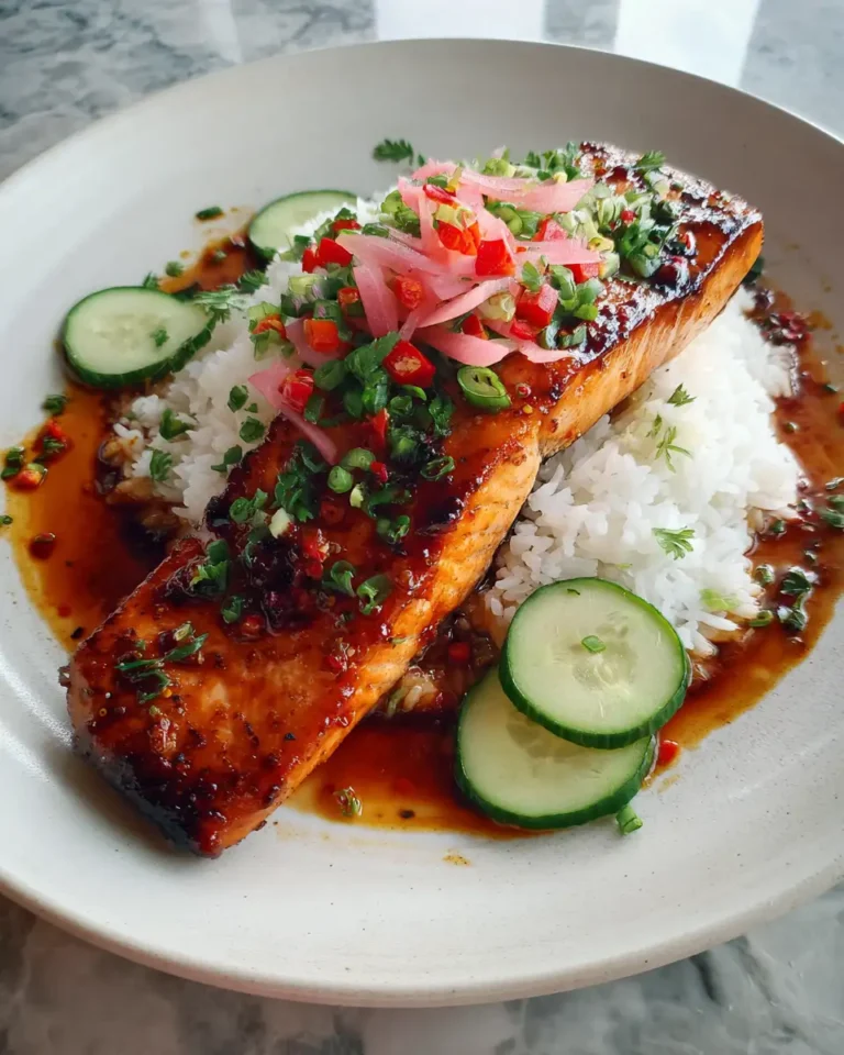 Sweet Heat Delight: Irresistible Hot Honey Salmon - Featured Image
