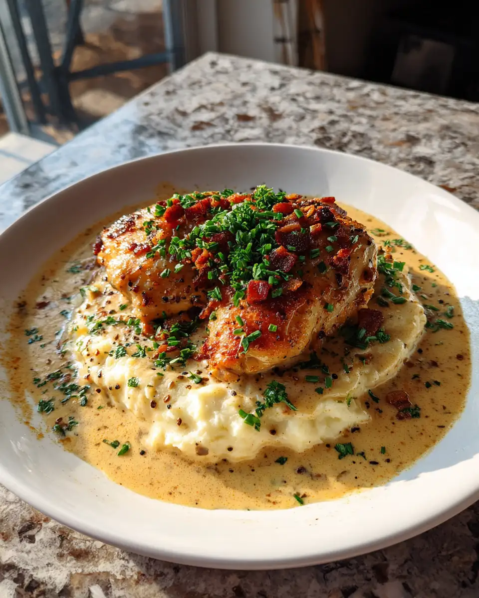 Final dish - Savor the Flavor: Irish Chicken in Whiskey Cream Sauce Delight