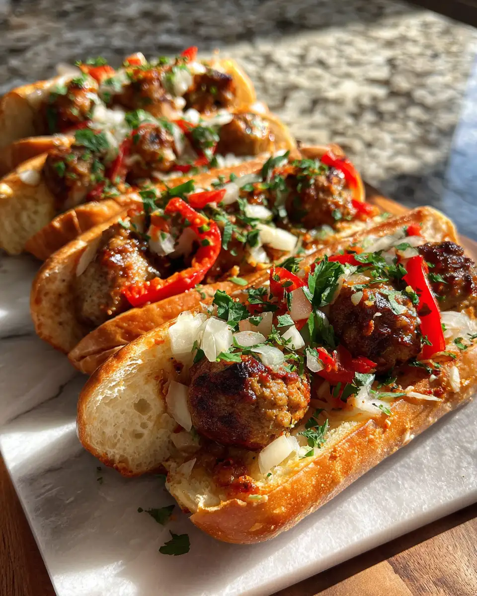 Final dish - Savor the Flavors of Italian Sausage Hoagies: A Culinary Journey