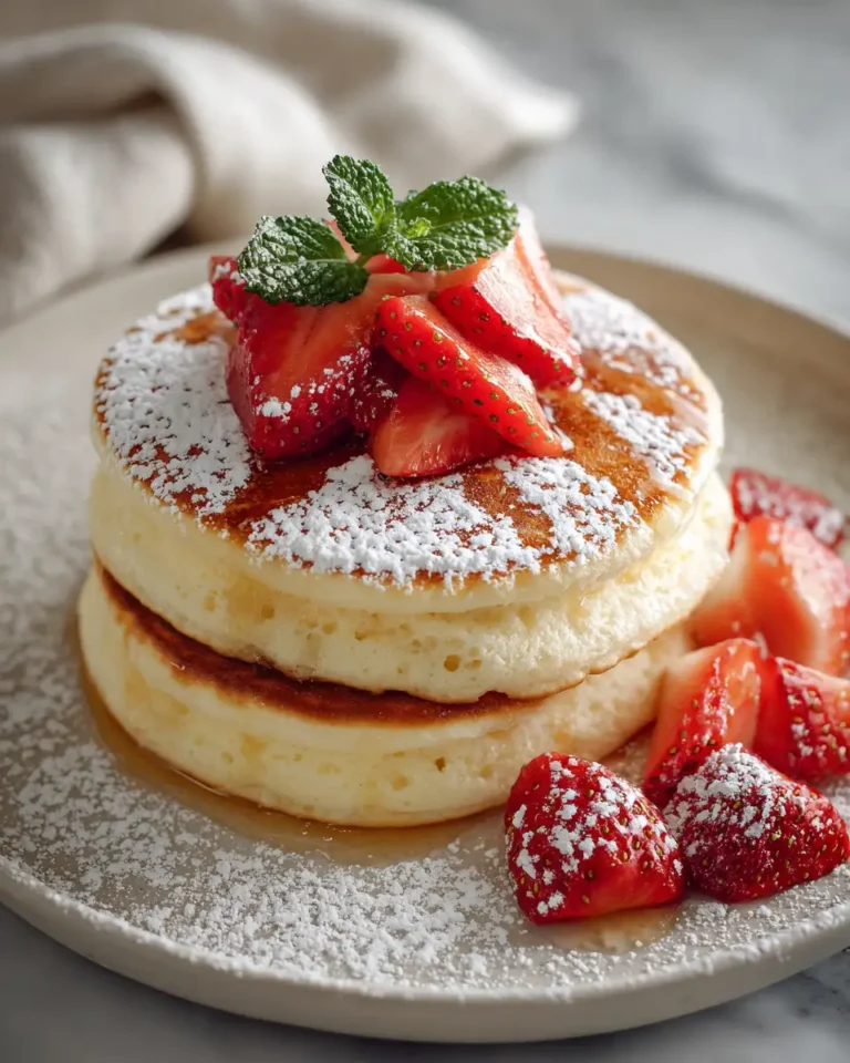 Fluffy Cloud Delights: Discover the Magic of Japanese Soufflé Pancakes - Featured Image