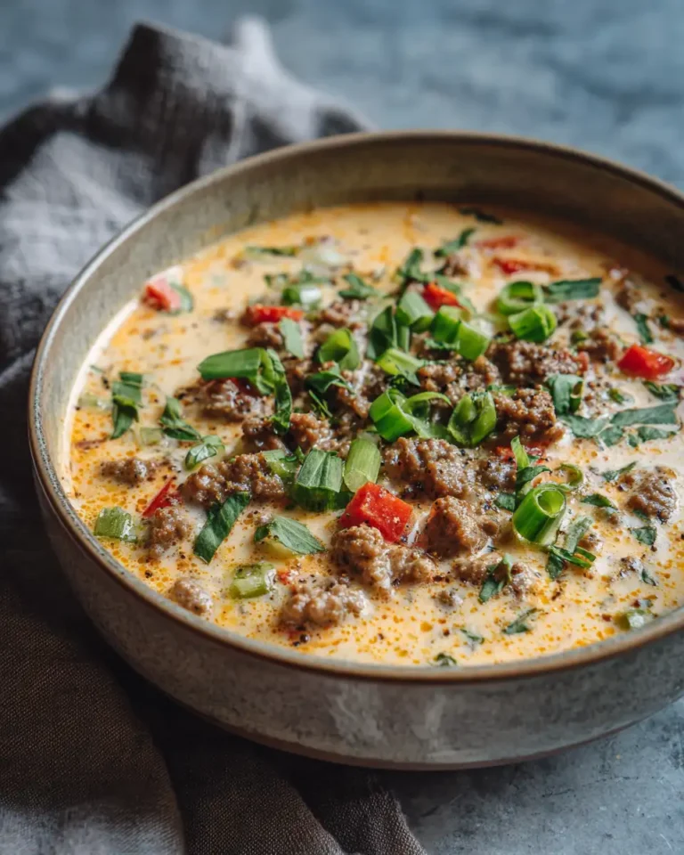 Satisfy Your Cravings with Creamy Keto Cheeseburger Soup - Featured Image