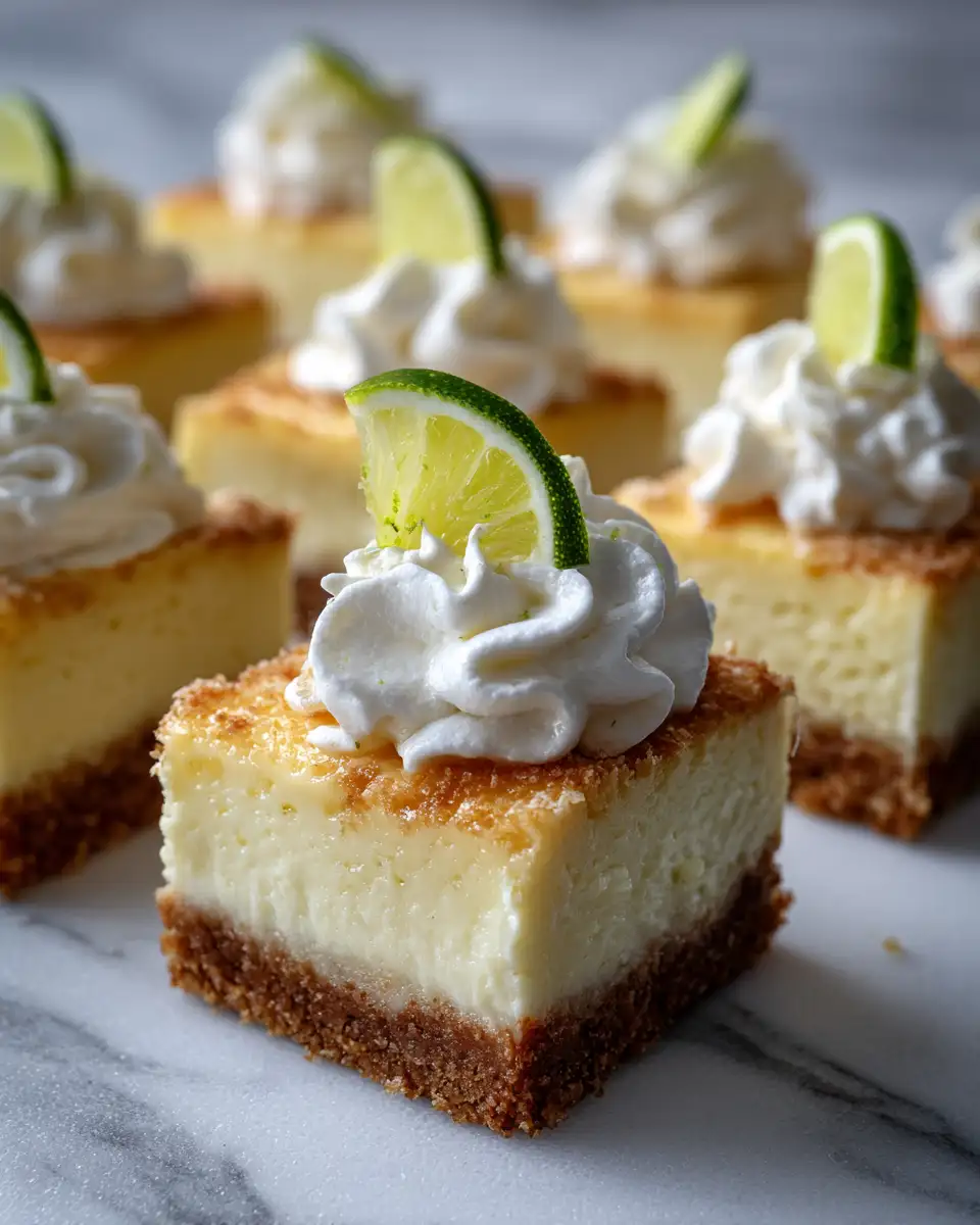 Zesty Delight: Irresistible Key Lime Pie Bars You Need to Try - Featured Image