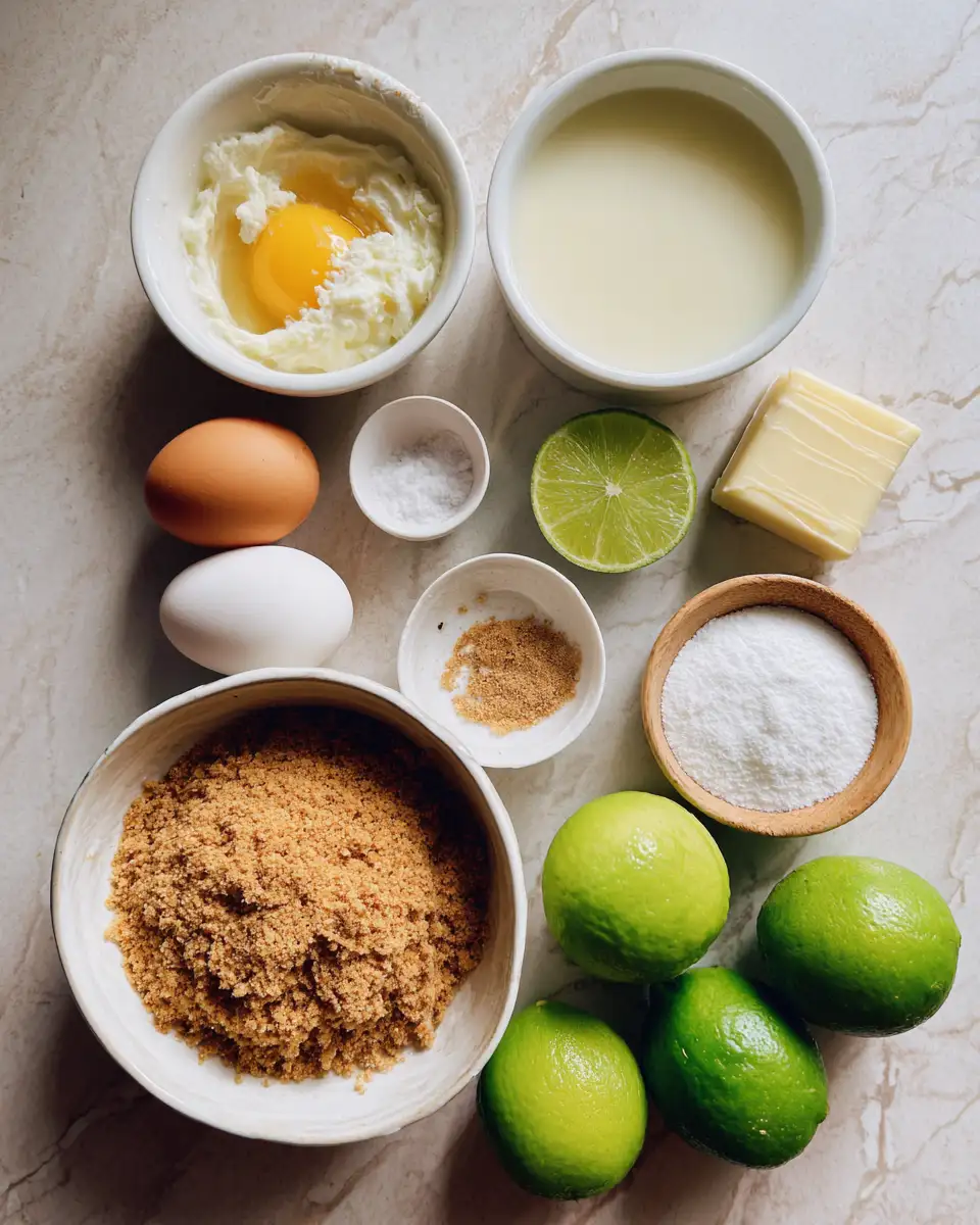 Zesty Delight: Irresistible Key Lime Pie Bars You Need to Try 4 Ingredients for Zesty Delight: Irresistible Key Lime Pie Bars You Need to Try