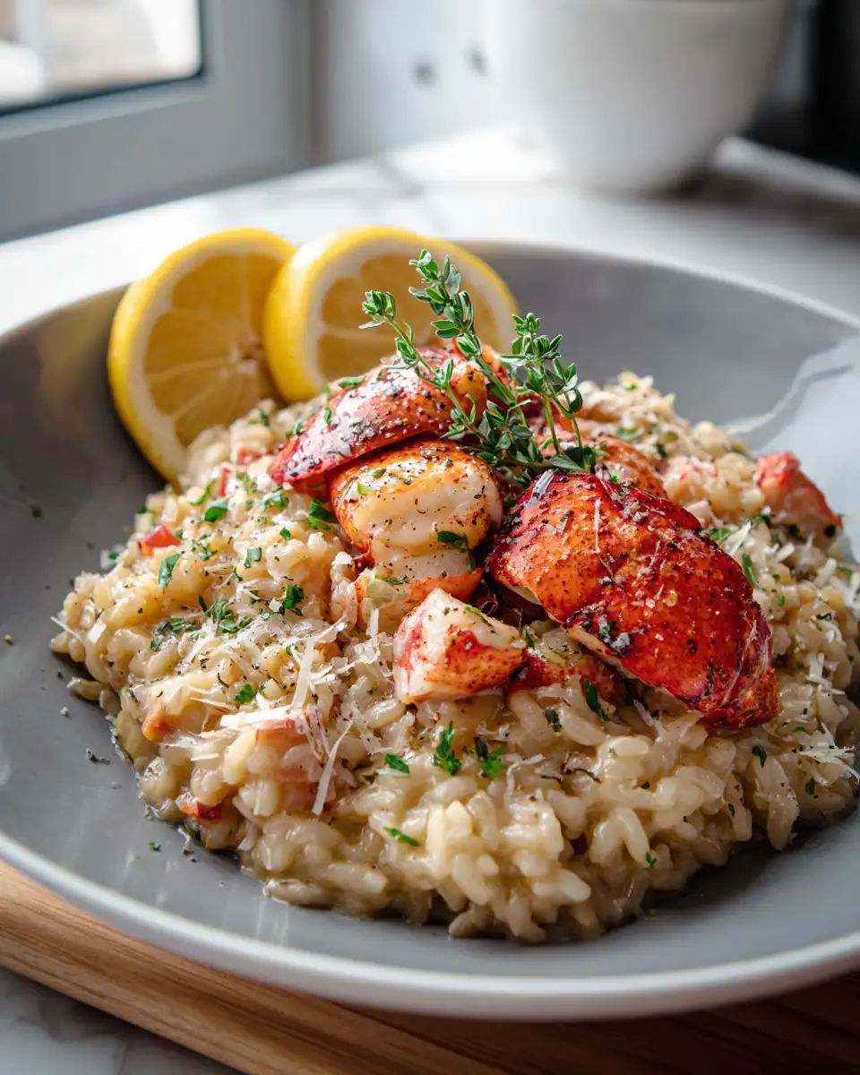 Decadent Lemon Butter Lobster Risotto: A Luxurious Twist on Comfort Food - Featured Image