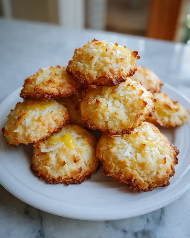 Zesty Bliss: Lemon Coconut Cheesecake Cookies That Melt in Your Mouth - Featured Image