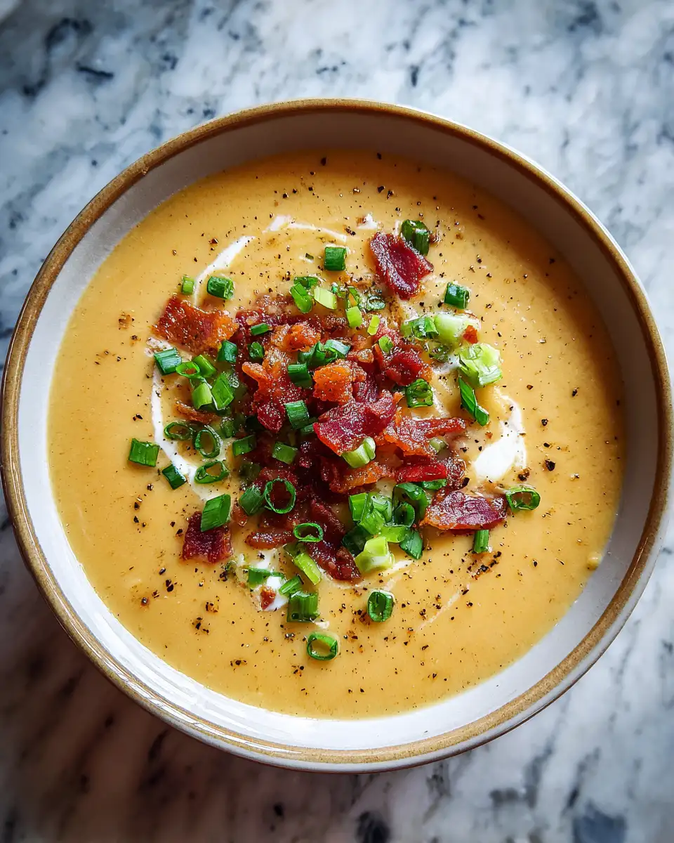 Final dish - Savor the Ultimate Comfort: Loaded Outback Potato Soup Recipe