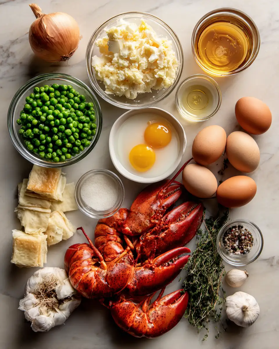 Ingredients for Decadent Comfort: Dive into the Ultimate Lobster Pot Pie Experience