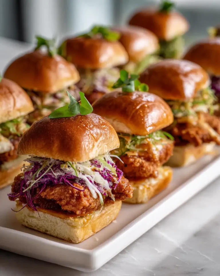 Maple Chicken Sliders: Sweet and Savory Bites of Perfection - Featured Image