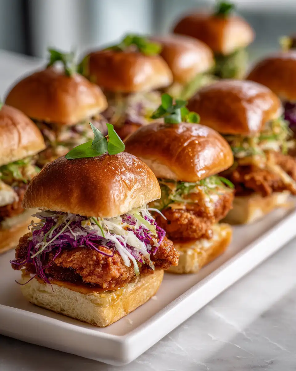 Maple Chicken Sliders: Sweet and Savory Bites of Perfection - Featured Image