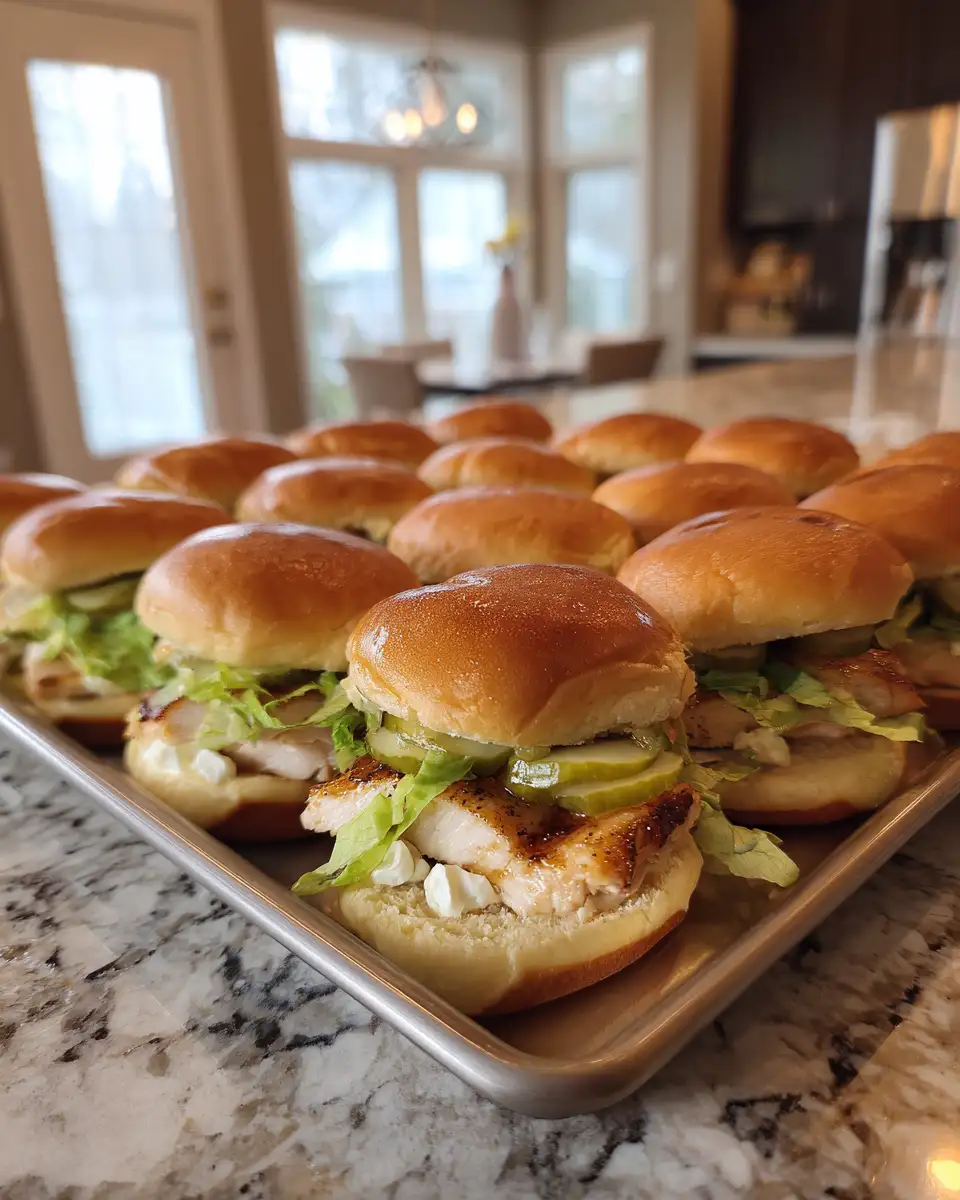 Maple Chicken Sliders: Sweet and Savory Bites of Perfection 4 Ingredients for Maple Chicken Sliders: Sweet and Savory Bites of Perfection