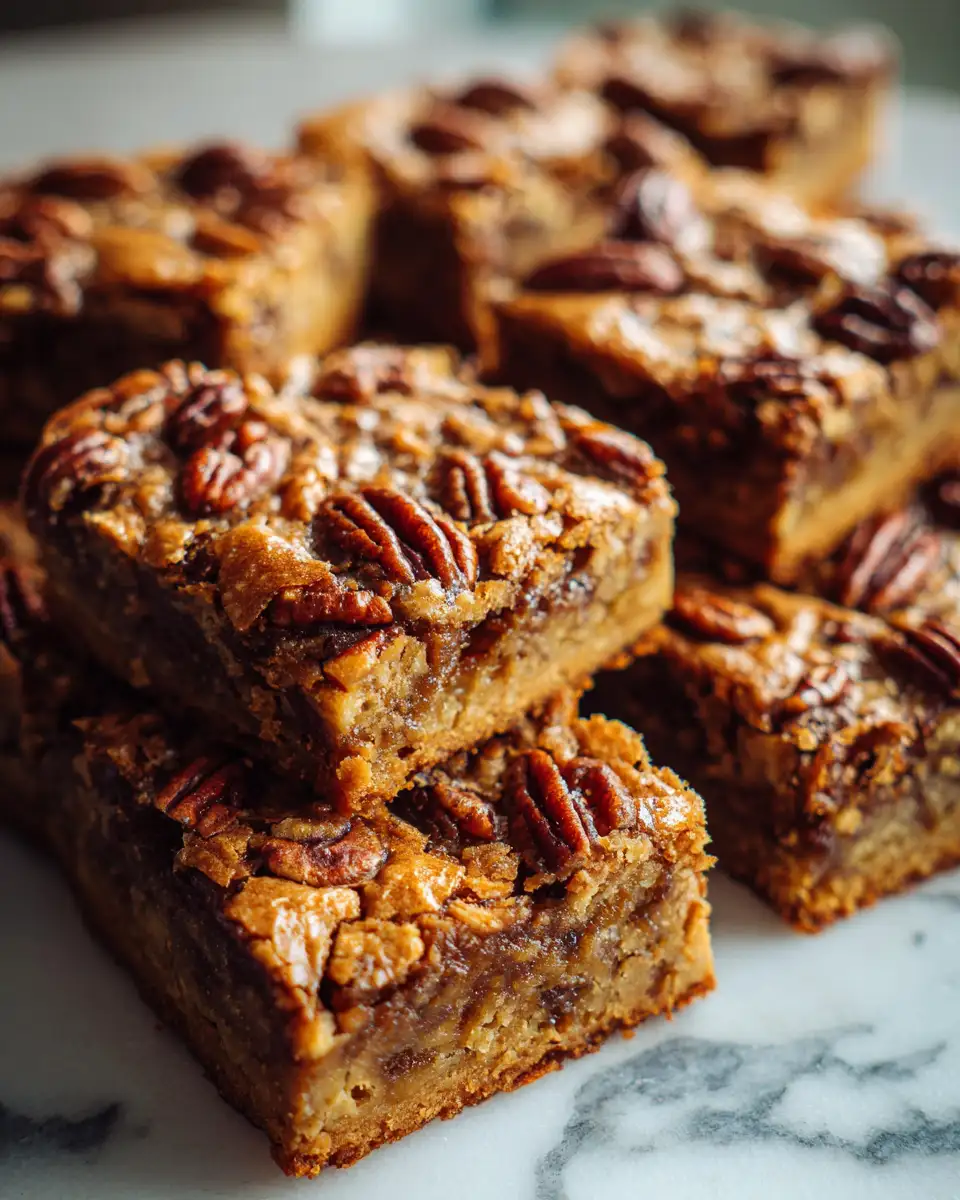 Irresistible Maple Pecan Blondies: A Sweet Symphony of Fall Flavors 6 Final dish - Irresistible Maple Pecan Blondies: A Sweet Symphony of Fall Flavors