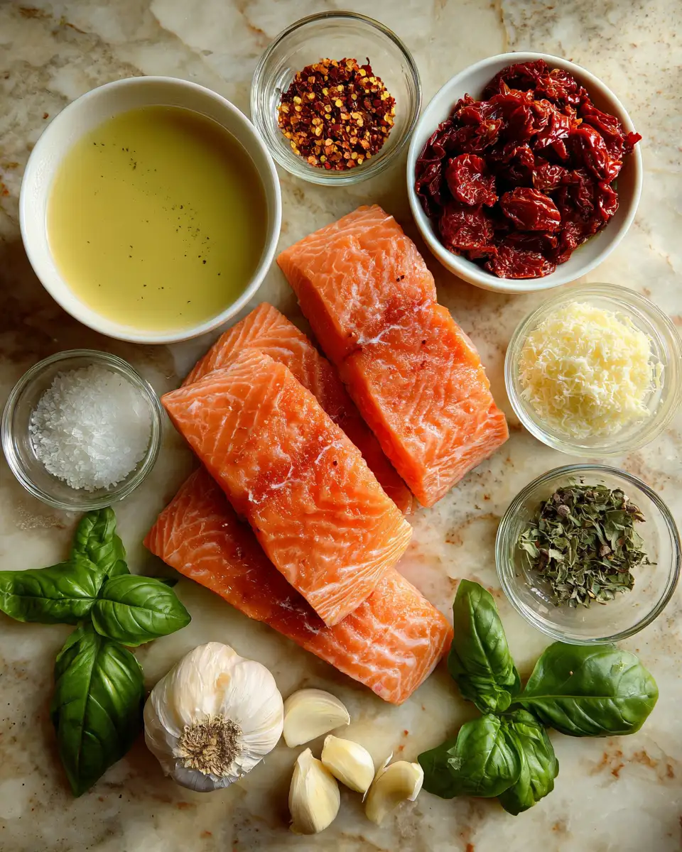 Ingredients for Fall in Love with Flavor: The Irresistible Allure of Marry Me Salmon