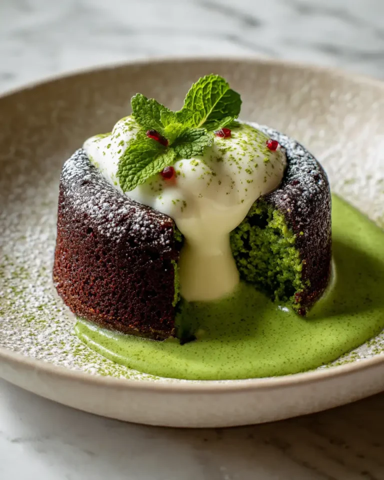 Indulge in a Dreamy Matcha White Chocolate Lava Cake Experience - Featured Image