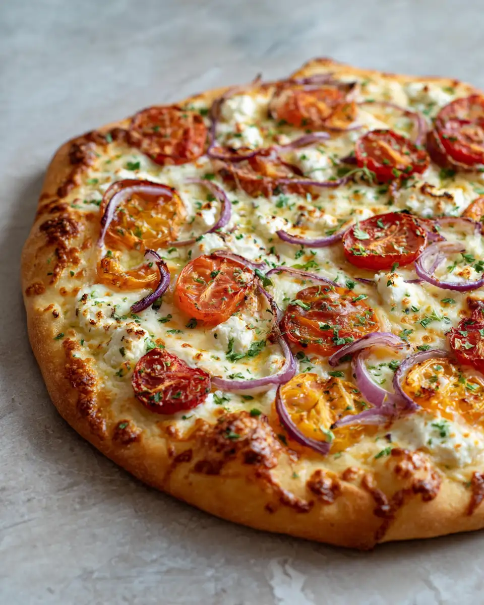 Savor the Flavors of the Mediterranean with Homemade Flatbread Pizza - Featured Image