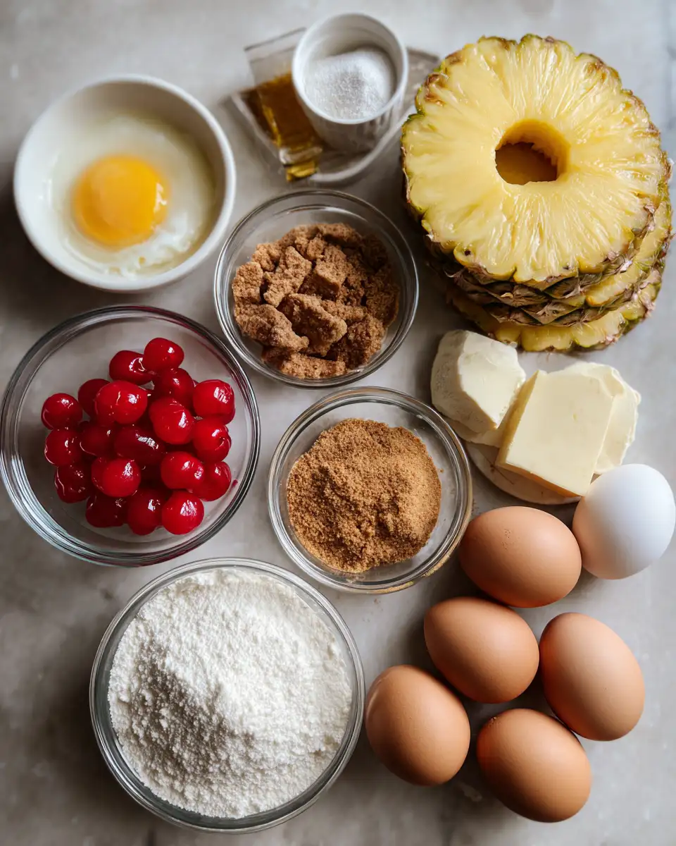 Tropical Delight: Mini Pineapple Upside-Down Cheesecakes That Wow 4 Ingredients for Tropical Delight: Mini Pineapple Upside-Down Cheesecakes That Wow