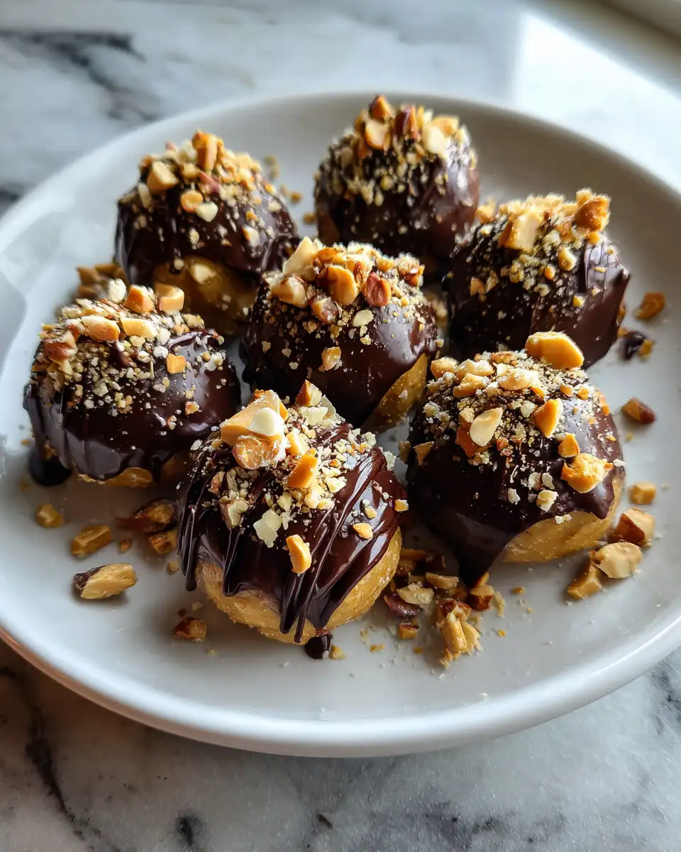 Final dish - Indulge in Bliss with Irresistible No-Bake Peanut Butter Cheesecake Balls
