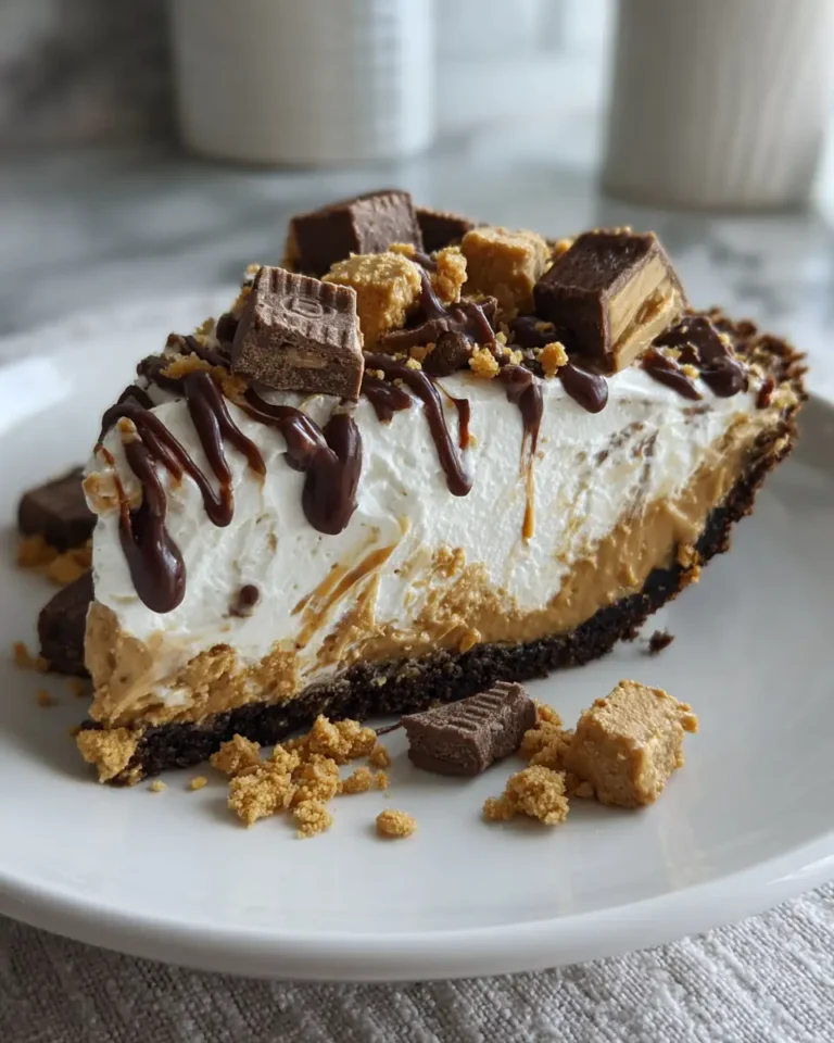 Indulge in the Ultimate No-Bake Peanut Butter Crunch Pie Delight - Featured Image