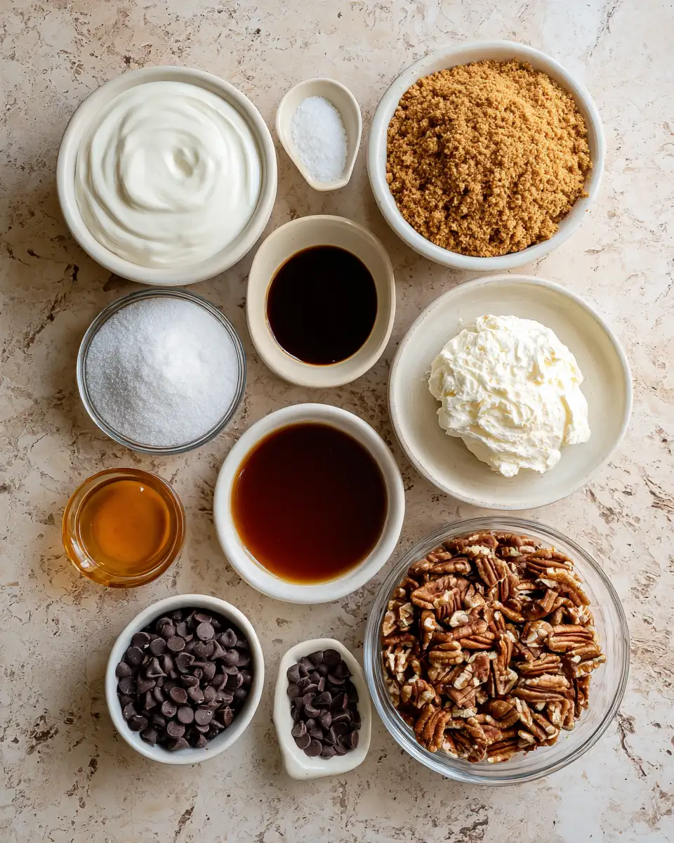 Ingredients for Indulge in Layers of Delight with Our No-Bake Turtle Lasagna Dessert