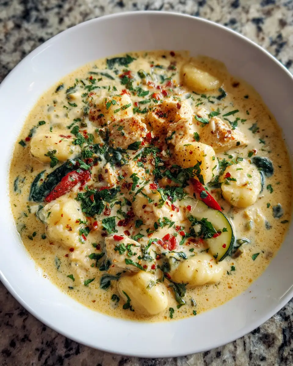 Savor the Creamy Comfort of Olive Garden Chicken Gnocchi Soup at Home 6 Final dish - Savor the Creamy Comfort of Olive Garden Chicken Gnocchi Soup at Home