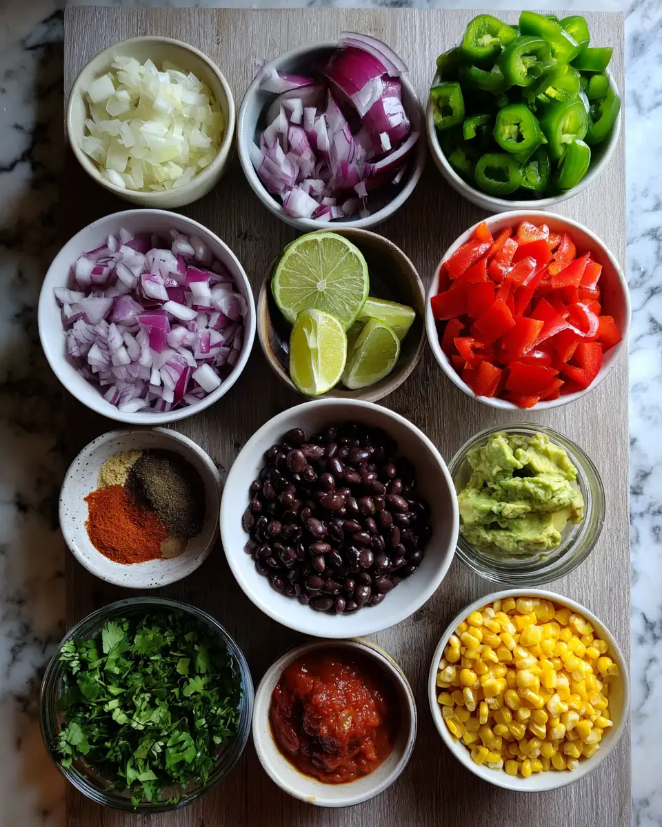 Sizzle Up Your Dinner with a One-Pan Southwest Black Bean Skillet 3 Ingredients for Sizzle Up Your Dinner with a One-Pan Southwest Black Bean Skillet