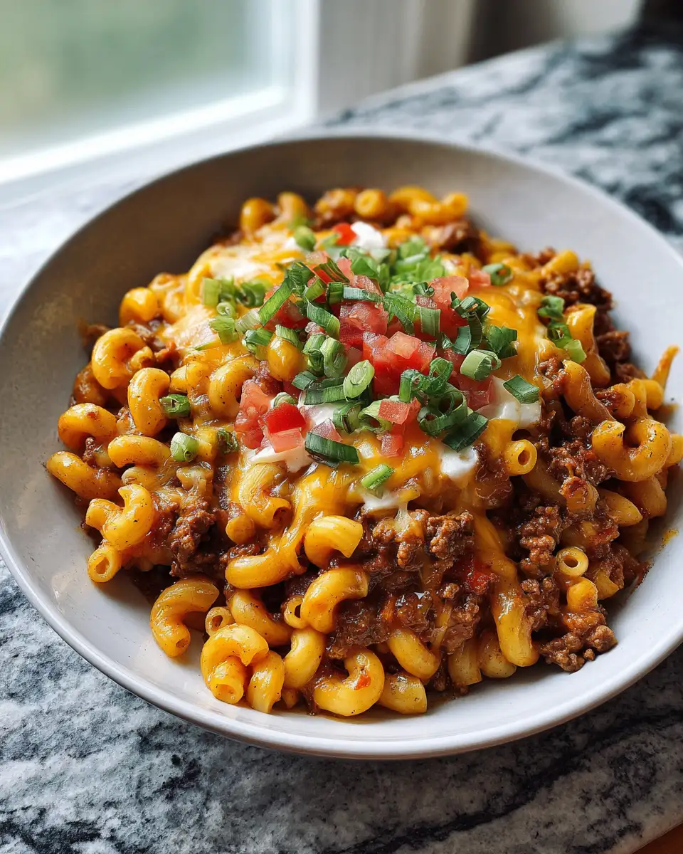 Savor the Flavor: Easy One Pot Taco Mac Delight - Featured Image