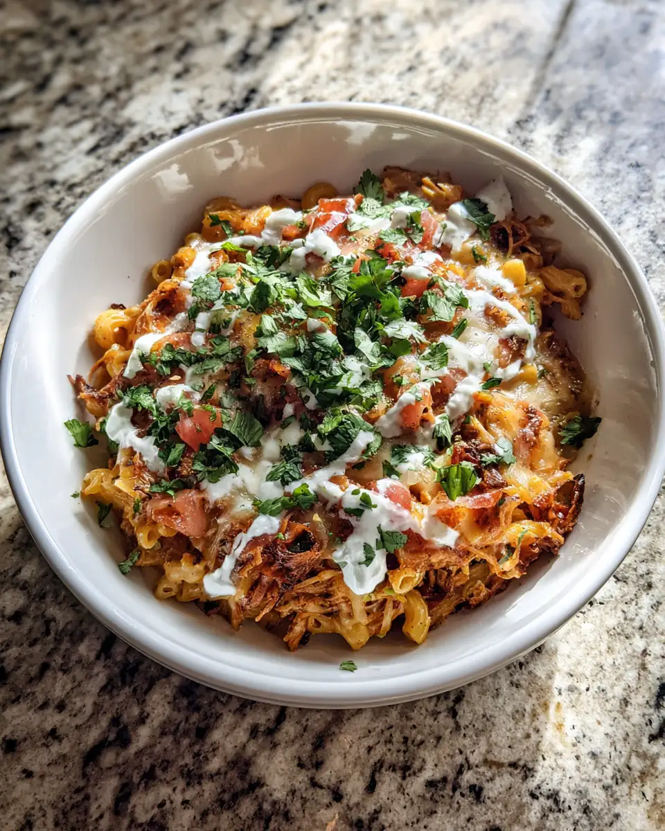 Savor the Flavor: Easy One Pot Taco Mac Delight 6 Final dish - Savor the Flavor: Easy One Pot Taco Mac Delight