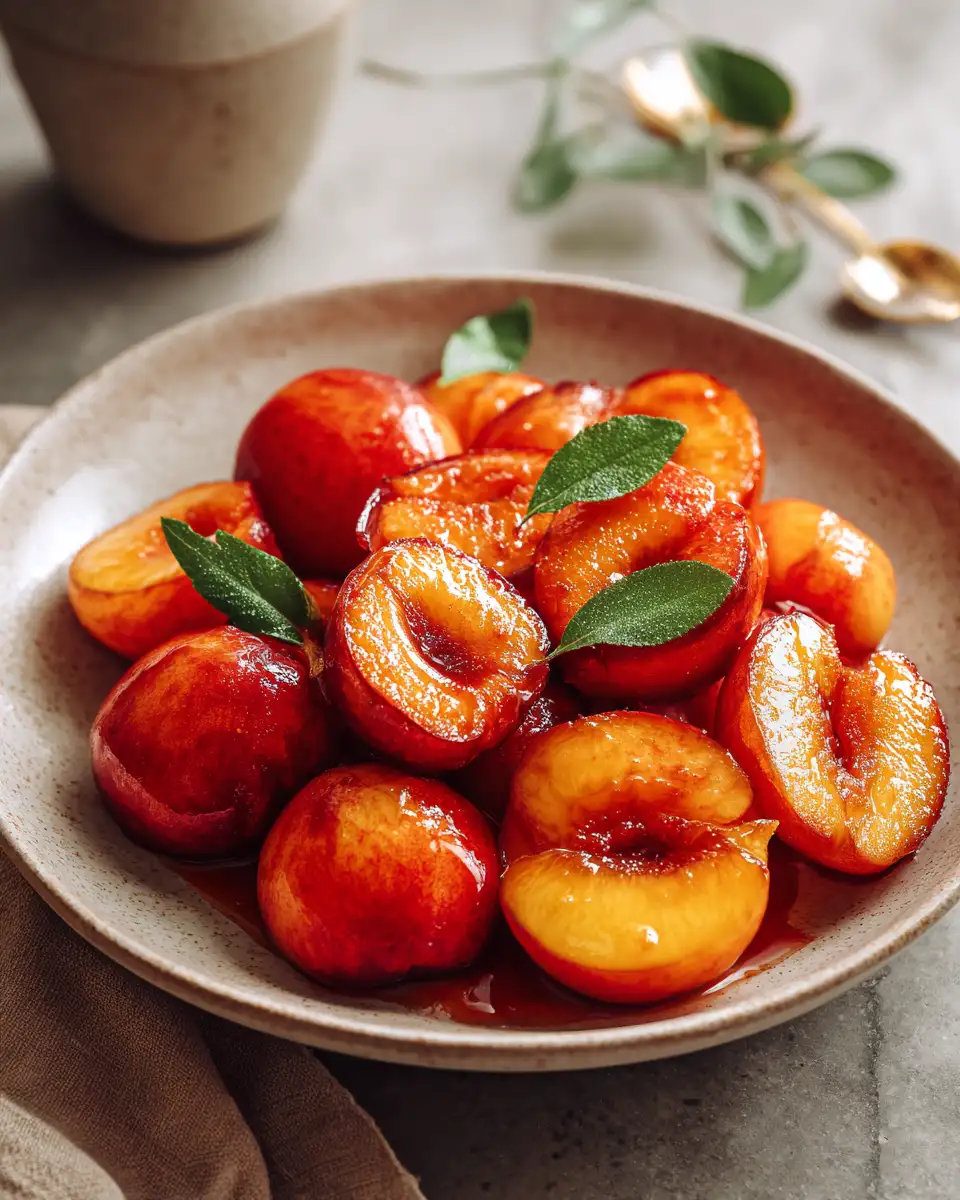Sizzle and Sweetness: Discover the Magic of Pan Fried Peaches - Featured Image