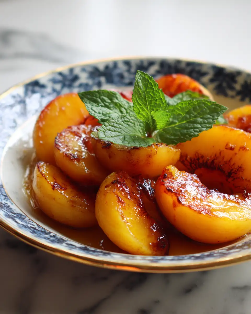 Sizzling Pan Fried Peaches: A Sweet Summer Delight - Featured Image