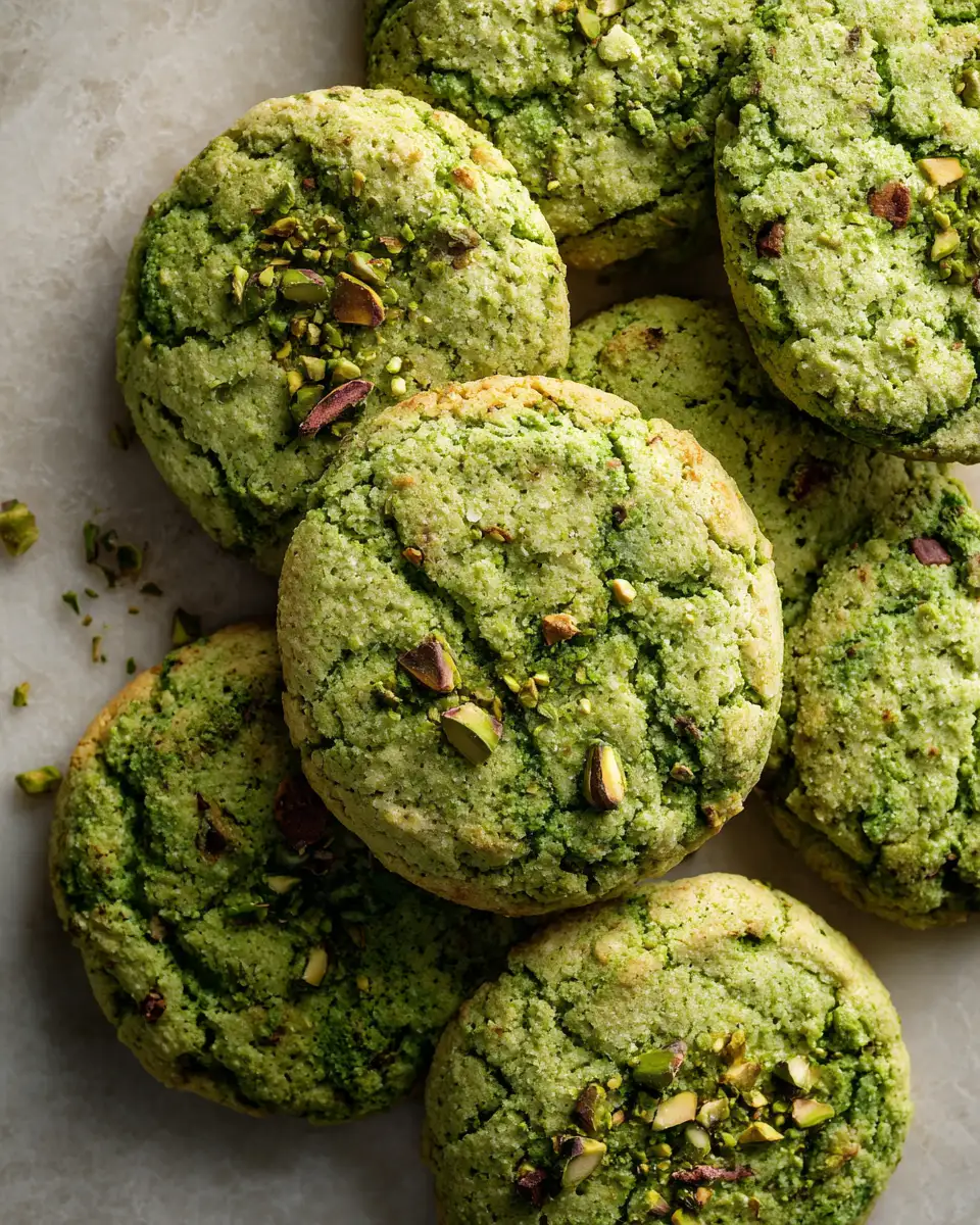 Final dish - Irresistible Pistachio Cream Cookies: A Nutty Delight