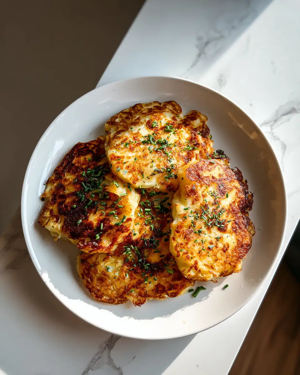Final dish - Sizzling Potato and Onion Cheese Pancakes for the Ultimate Comfort Bite
