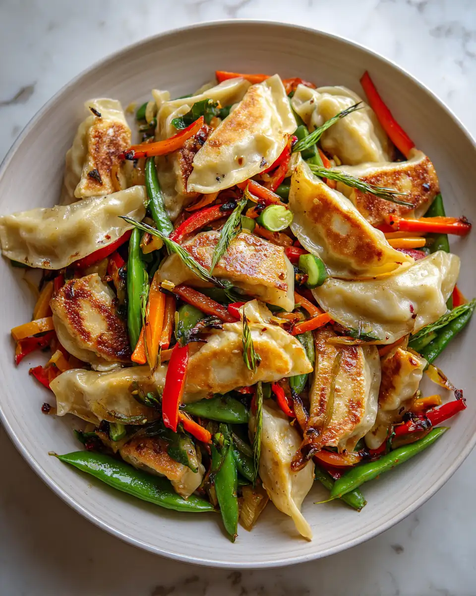 Sizzling Potsticker Stir Fry: A Flavorful Twist on a Classic Favorite - Featured Image