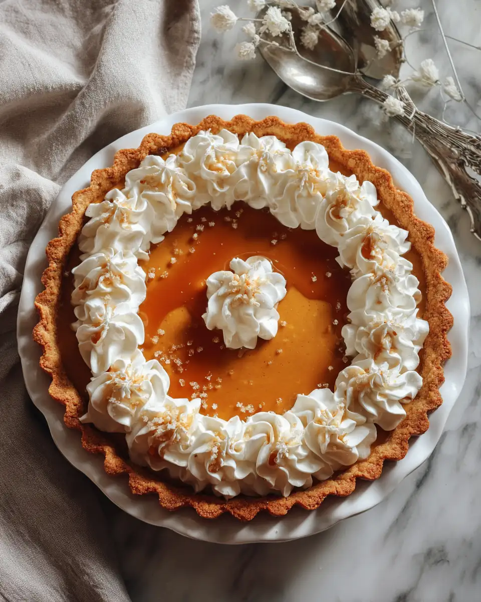 Final dish - Decadent Pumpkin Cream Pie: Autumn's Best-Kept Secret