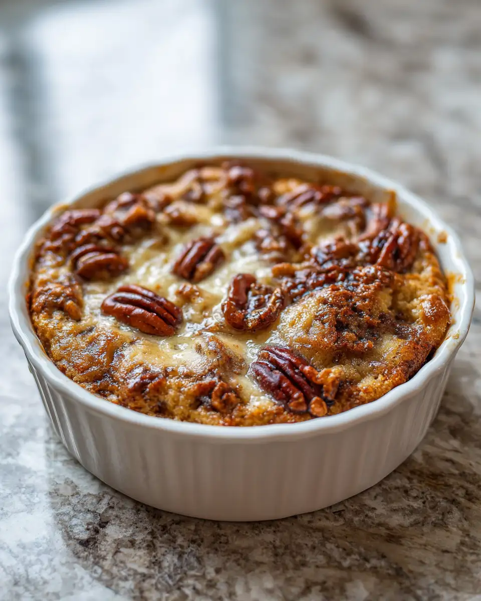 Final dish - Pumpkin Pecan Cobbler: A Cozy Autumn Delight