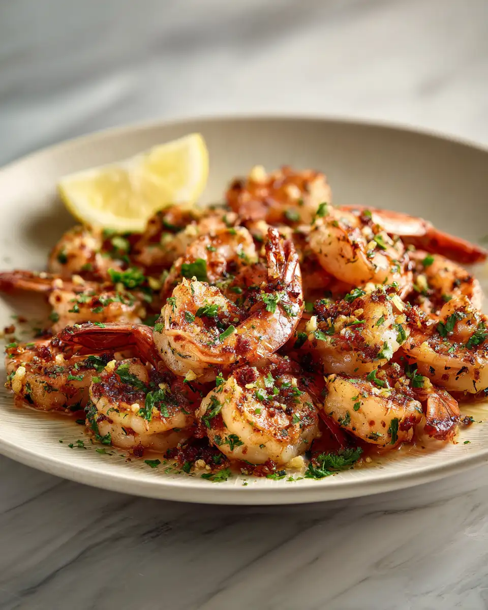 Final dish - Speedy Shrimp Sensations for Dinner Delight