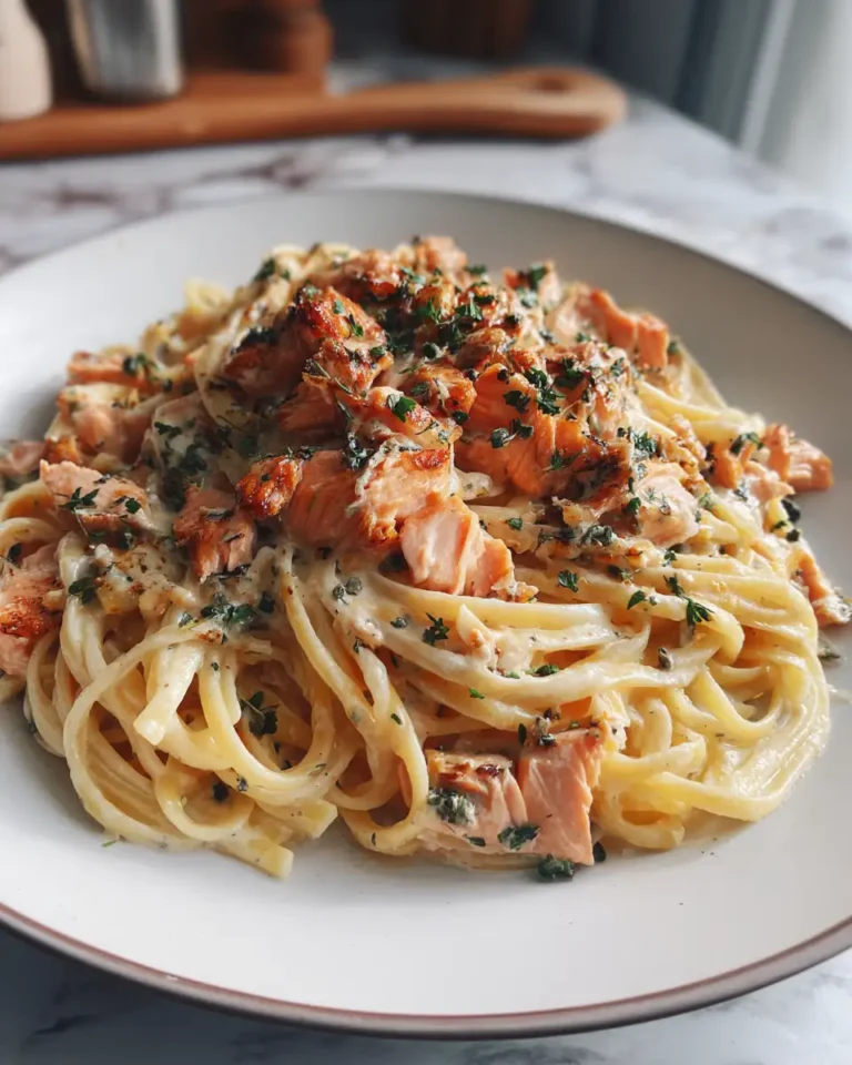 Irresistibly Creamy Salmon Pasta: A Decadent Delight - Featured Image